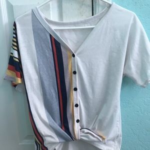 80s esque buttoned shirt